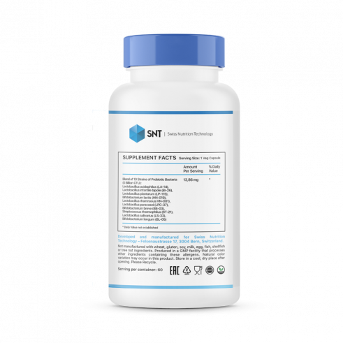SNT Probiotic 5 Billion, 60 капсул