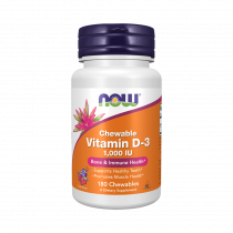 NOW High Potency Vitamin D-3 1000 IU, Высокоэффективный витамин Д-3 1000 МЕ, 180 таблеток