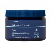 Trace Minerals Magnesium Glycinate powder, Глицинат Магния порошок, 180 грамм