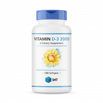 SNT Vitamin D3 2000 IU, 120 капсул